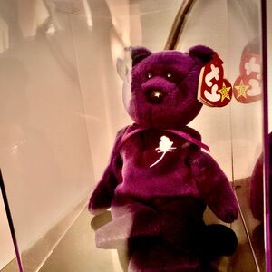 TY Beanie Baby  original princess Diana with case. Asking 9000 NWT perfect